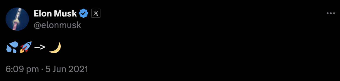 Elon Tweet 2021